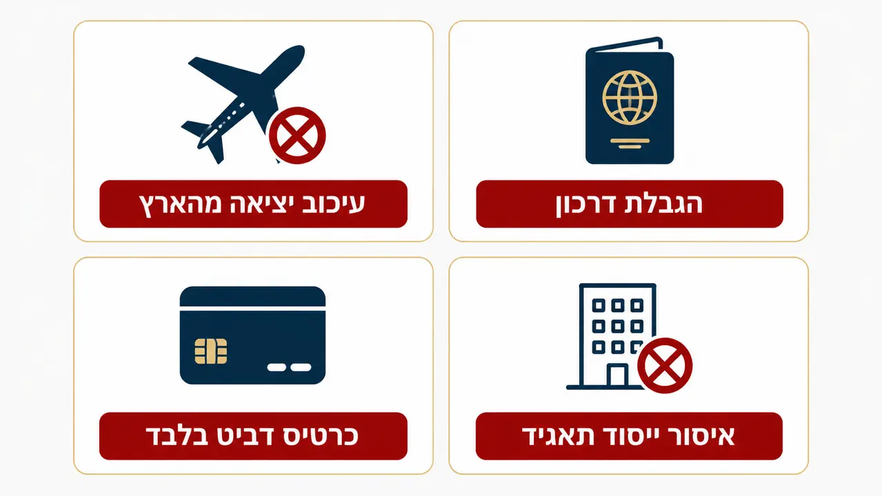 סטטוס "חייב מוגבל באמצעים" - מה הוא כולל?