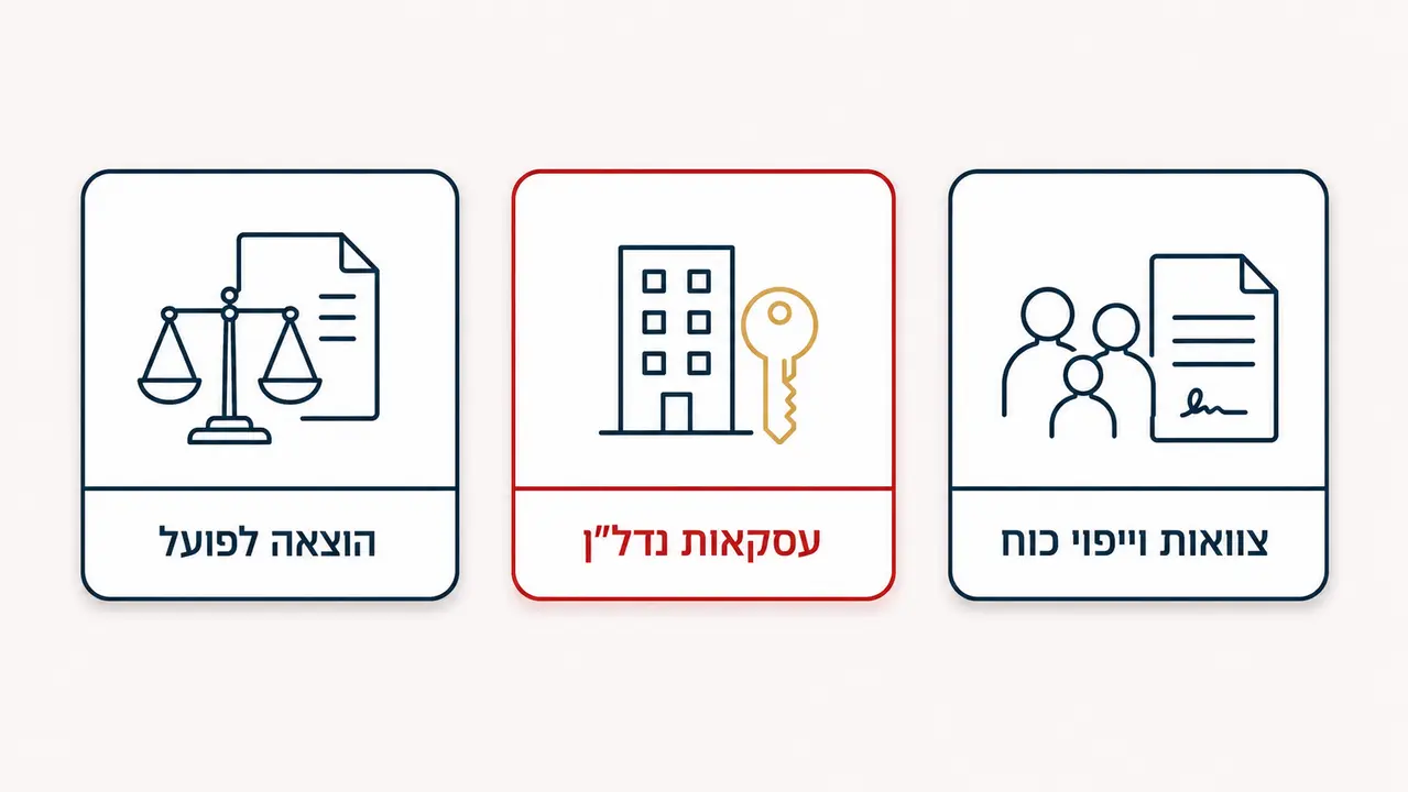 התחומים שבהם הליווי הכי קריטי